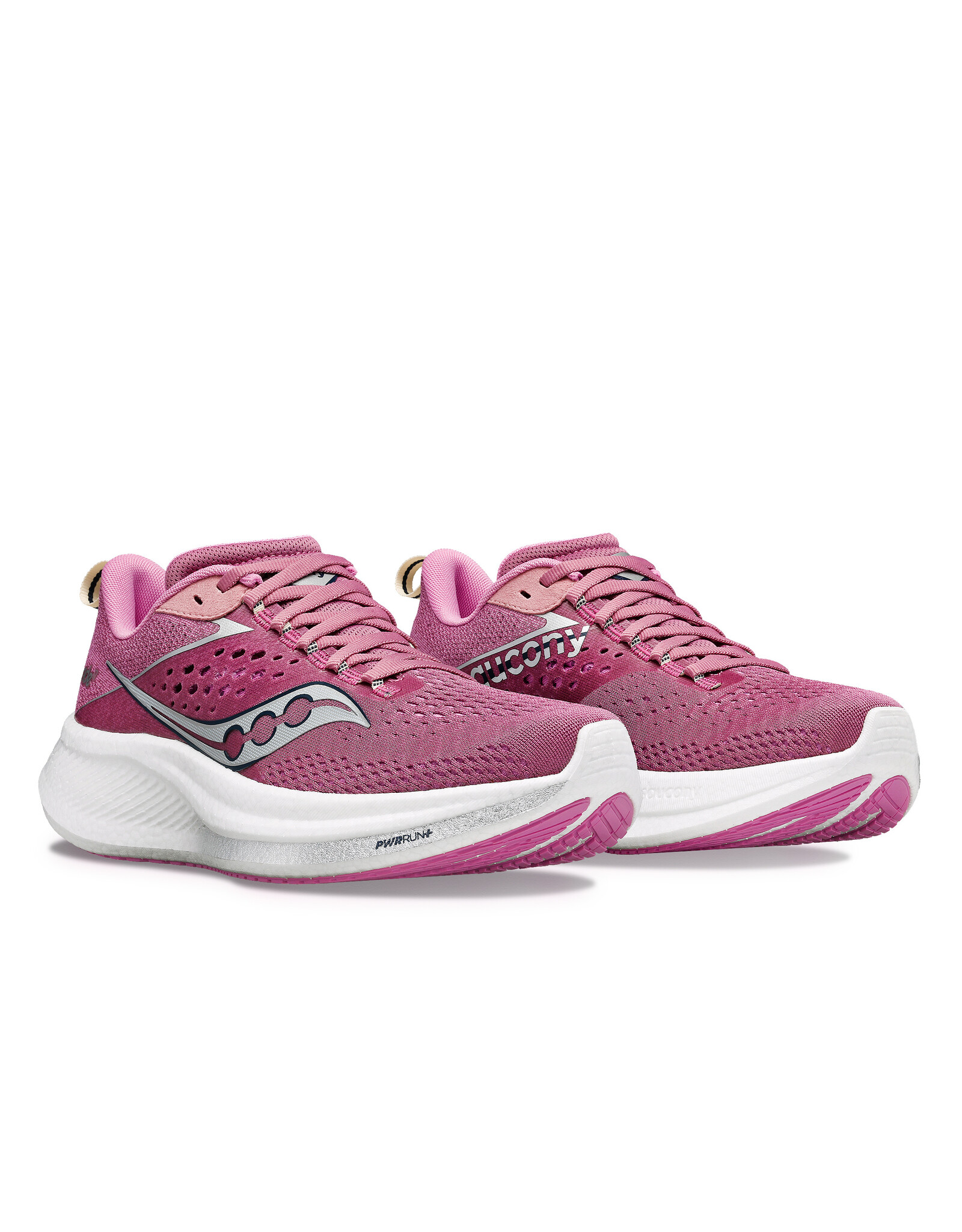 Saucony RIDE 17 -Dames-ORCHID/SILVER