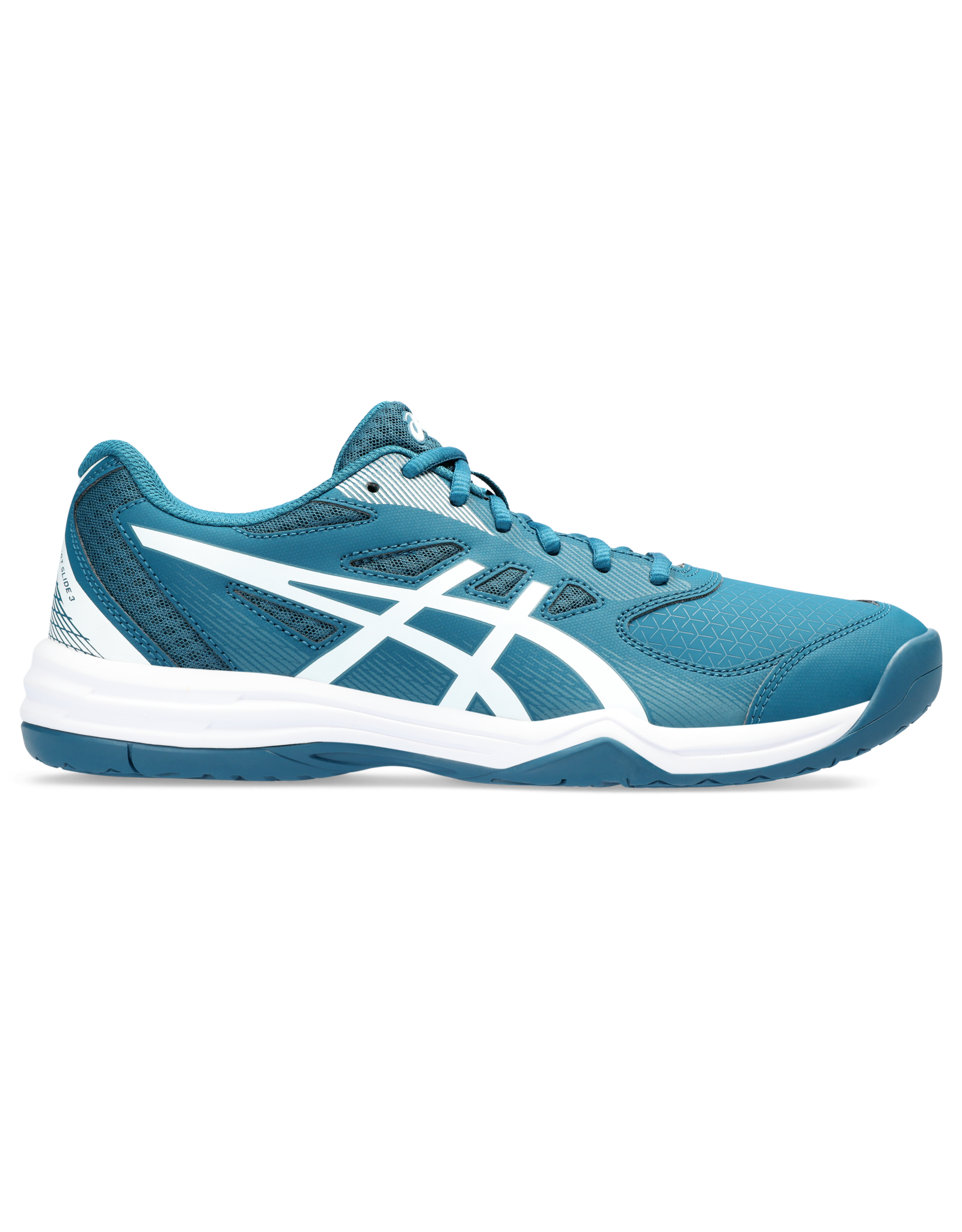 Asics COURT SLIDE 3-Heren-RESTFUL TEAL/WHITE