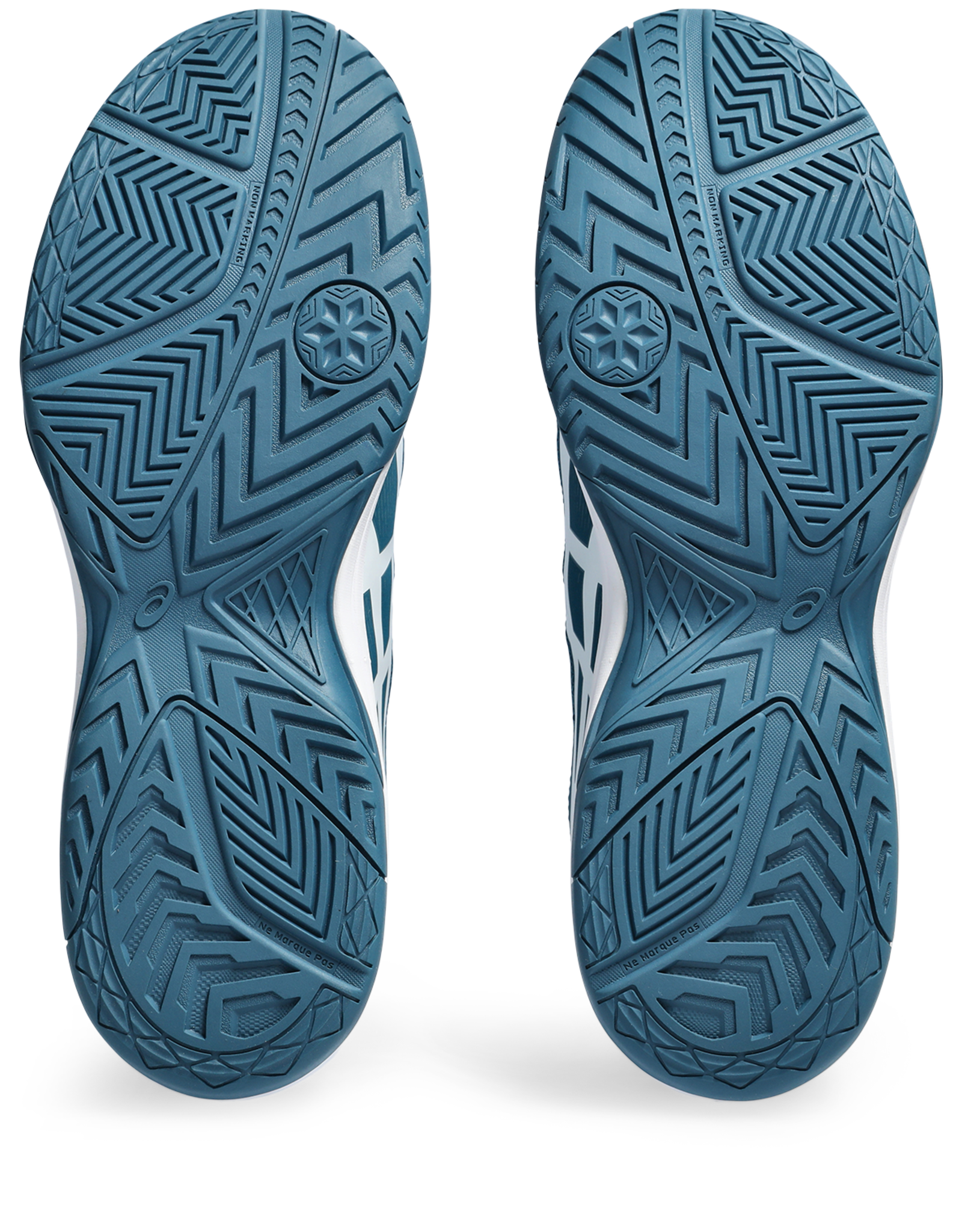 Asics COURT SLIDE 3-Heren-RESTFUL TEAL/WHITE