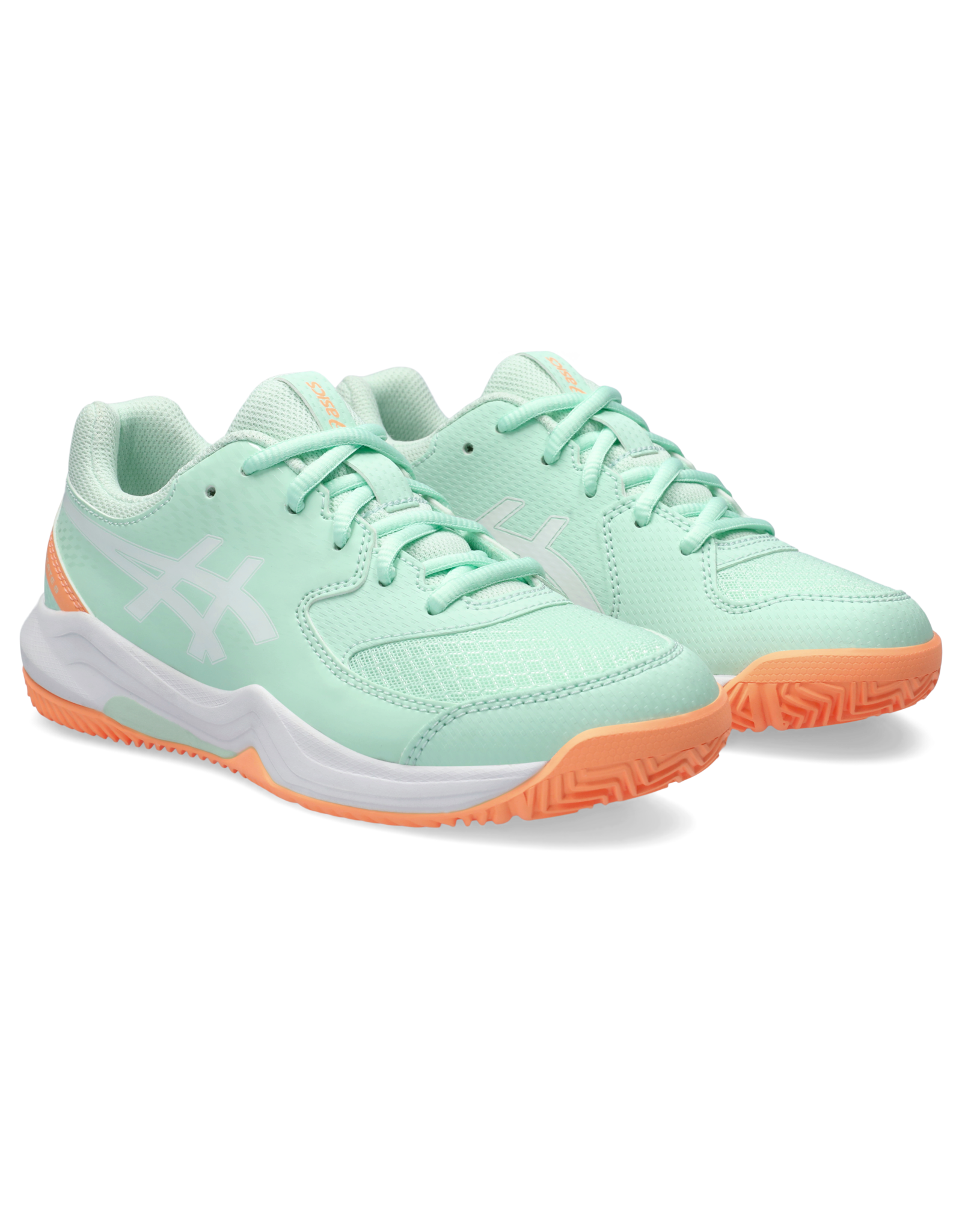 Asics GEL-DEDICATE 8 PADEL GS-Kinderen-MINT TINT/WHITE