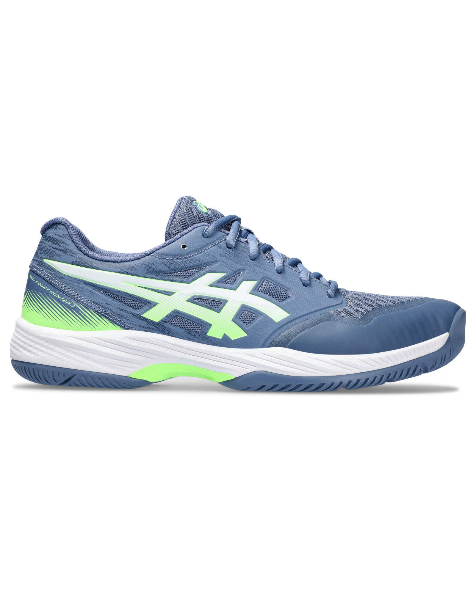 Asics GEL-COURT HUNTER 3-Heren-DENIM BLUE/LIME BURST