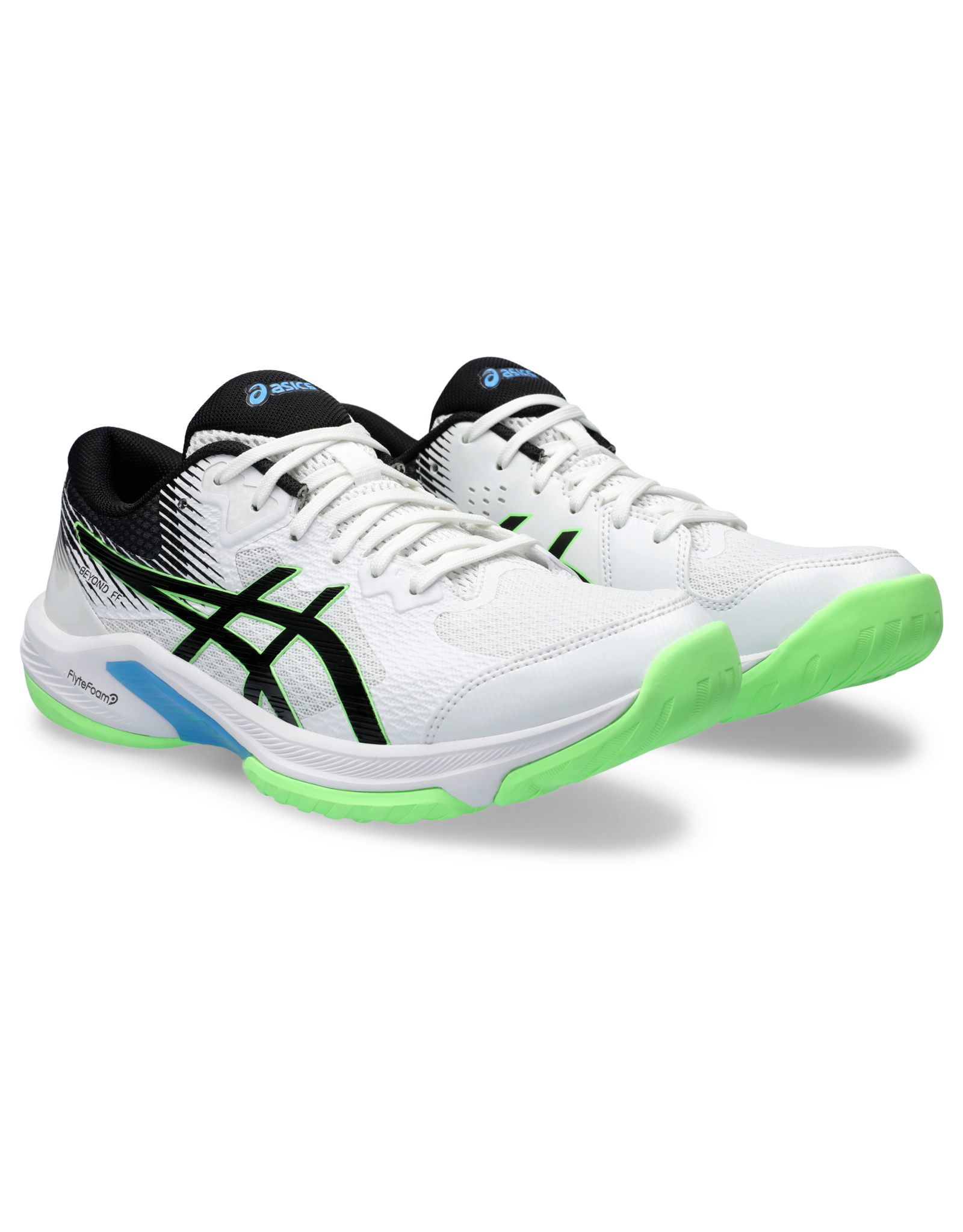 Asics BEYOND FF-Heren-WHITE/LIME BURST