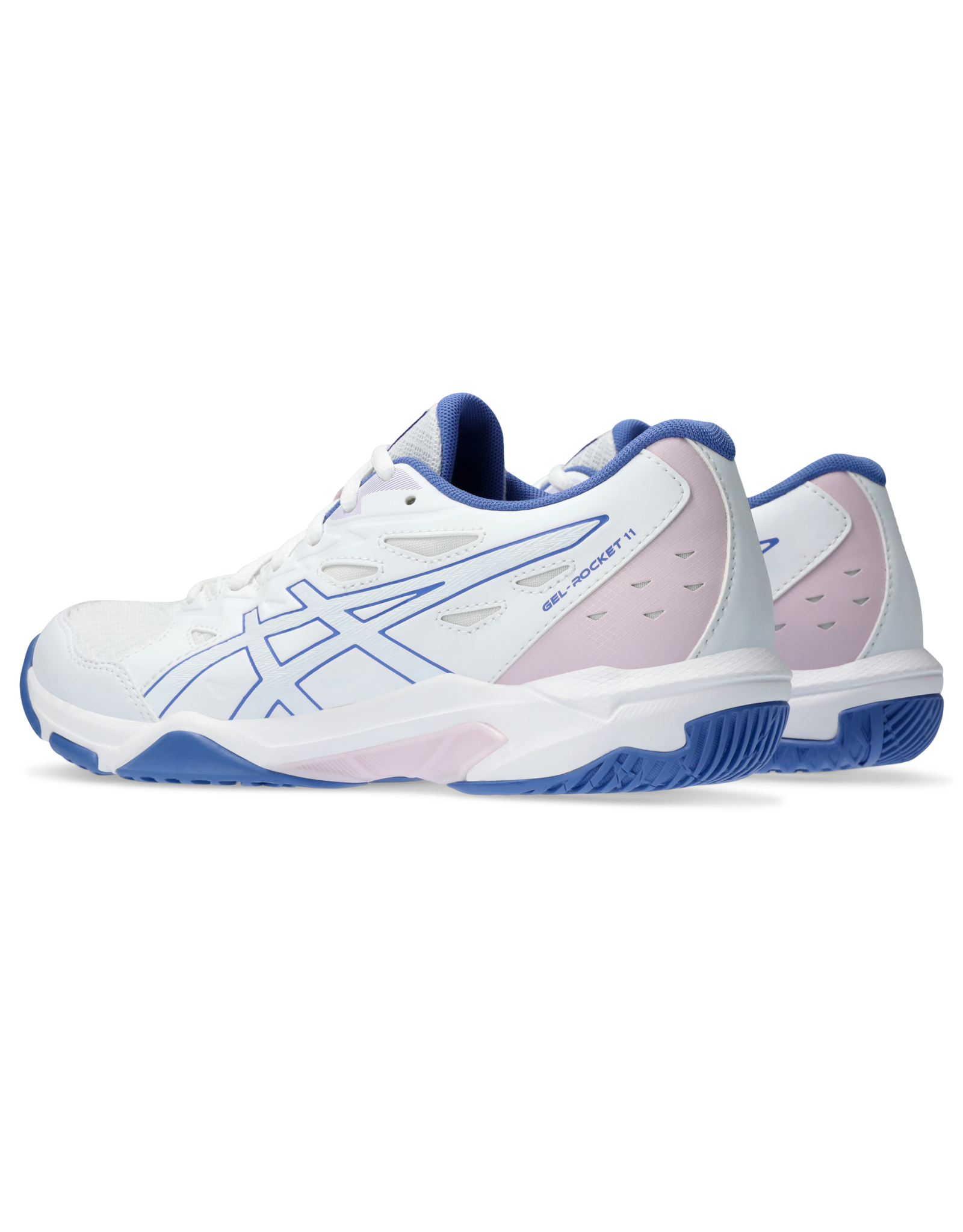 Asics GEL-ROCKET 11-Dames-WHITE/SAPPHIRE