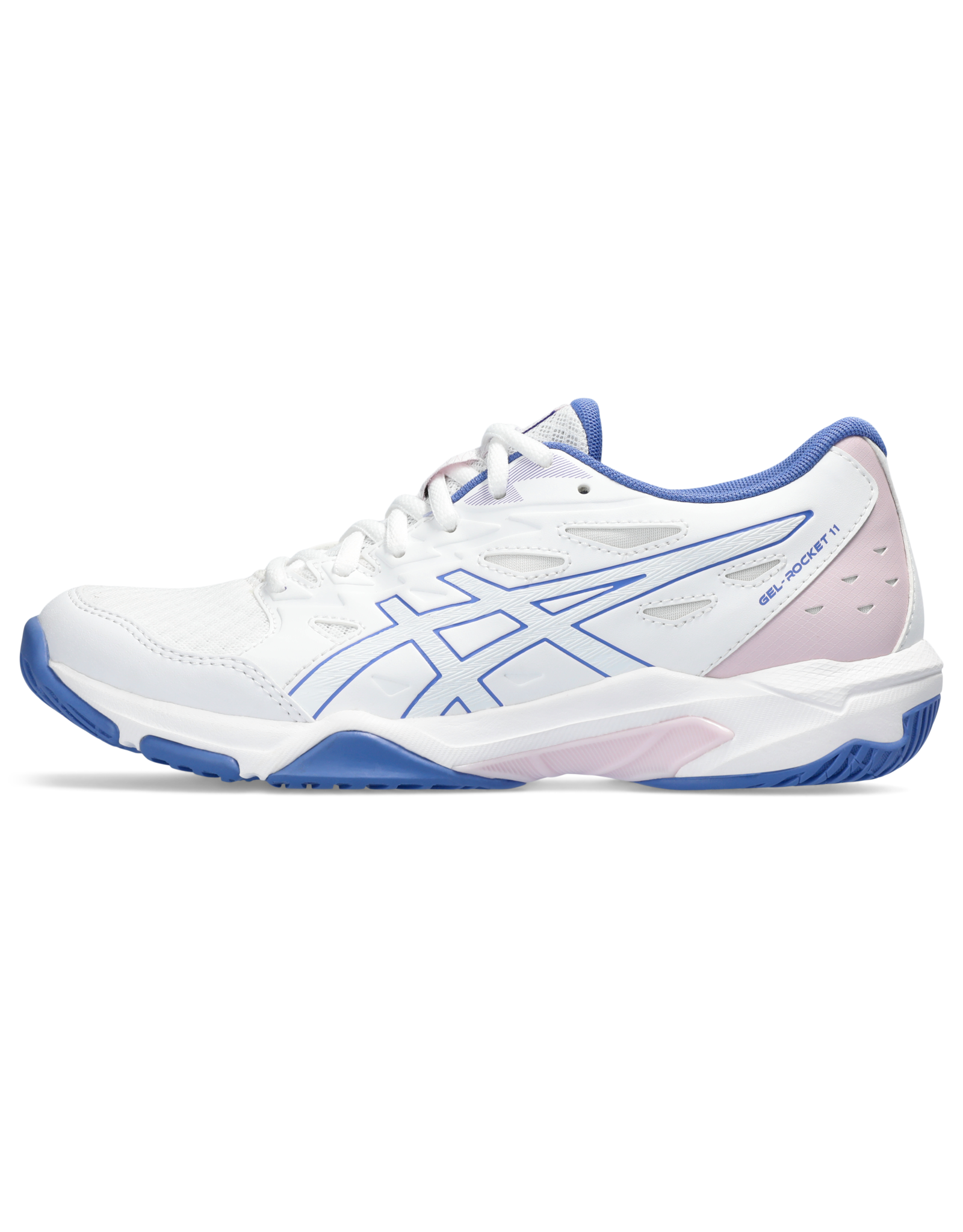 Asics GEL-ROCKET 11-Dames-WHITE/SAPPHIRE