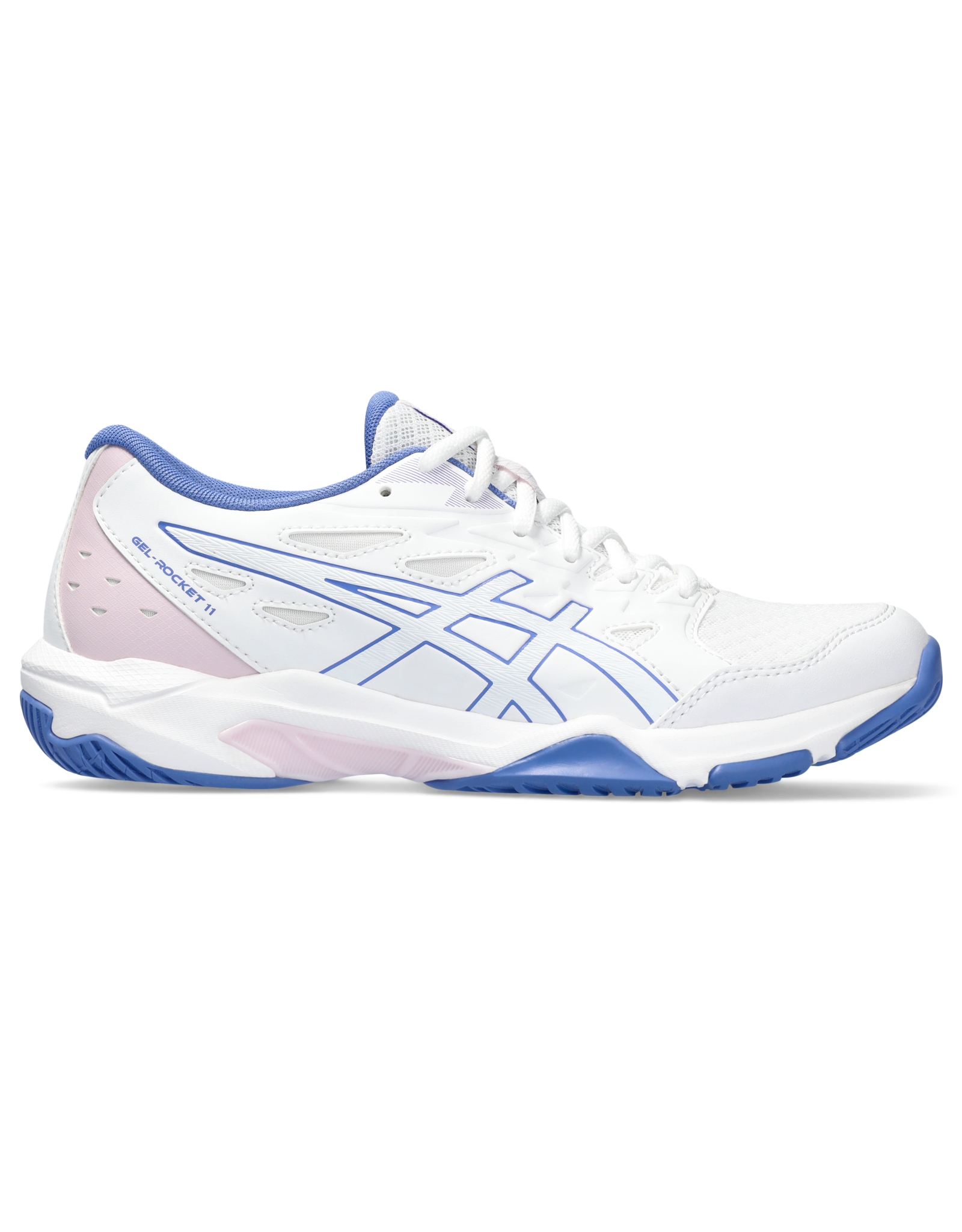 Asics GEL-ROCKET 11-Dames-WHITE/SAPPHIRE