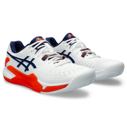 Asics GEL-RESOLUTION 9 CLAY-Heren-WHITE/BLUE EXPANSE