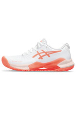 Asics GEL-CHALLENGER 14 CLAY-Dames-WHITE/SUN CORAL