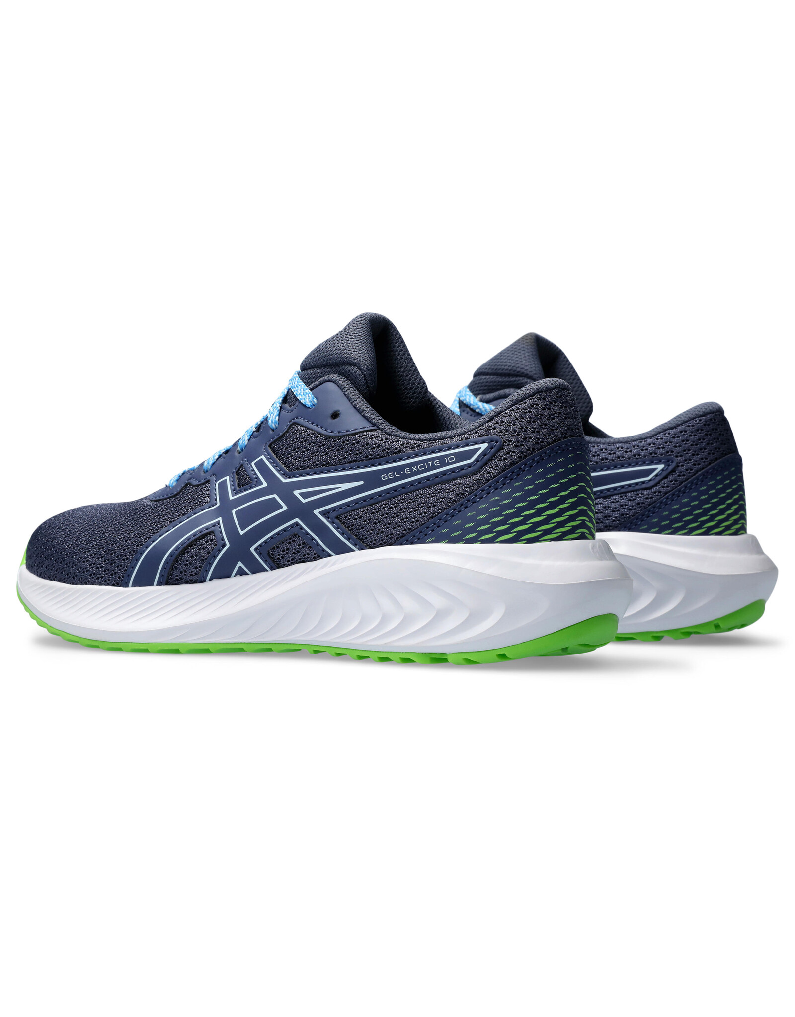 Asics GEL-EXCITE 10 GS-Kinderen-THUNDER BLUE/LIGHT BLUE