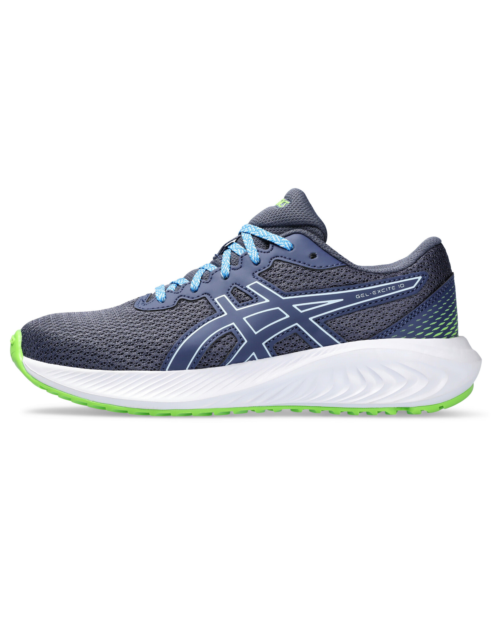 Asics GEL-EXCITE 10 GS-Kinderen-THUNDER BLUE/LIGHT BLUE