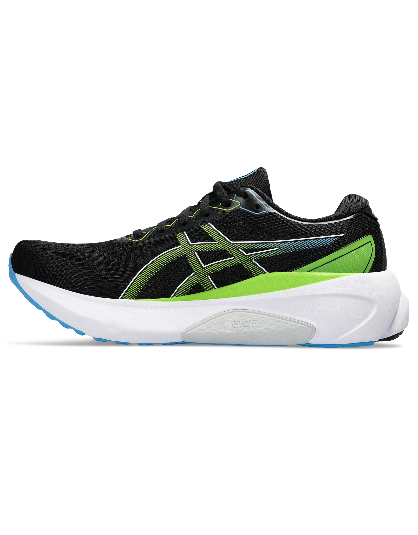 Asics GEL-KAYANO 30-Heren-BLACK/ELECTRIC LIME