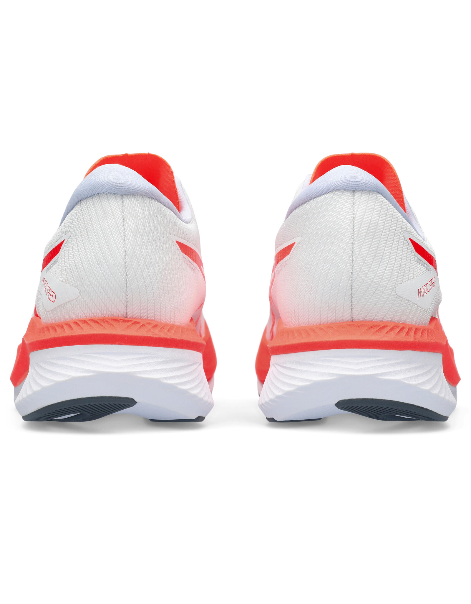 Asics MAGIC SPEED 3-Dames-WHITE/SUNRISE RED