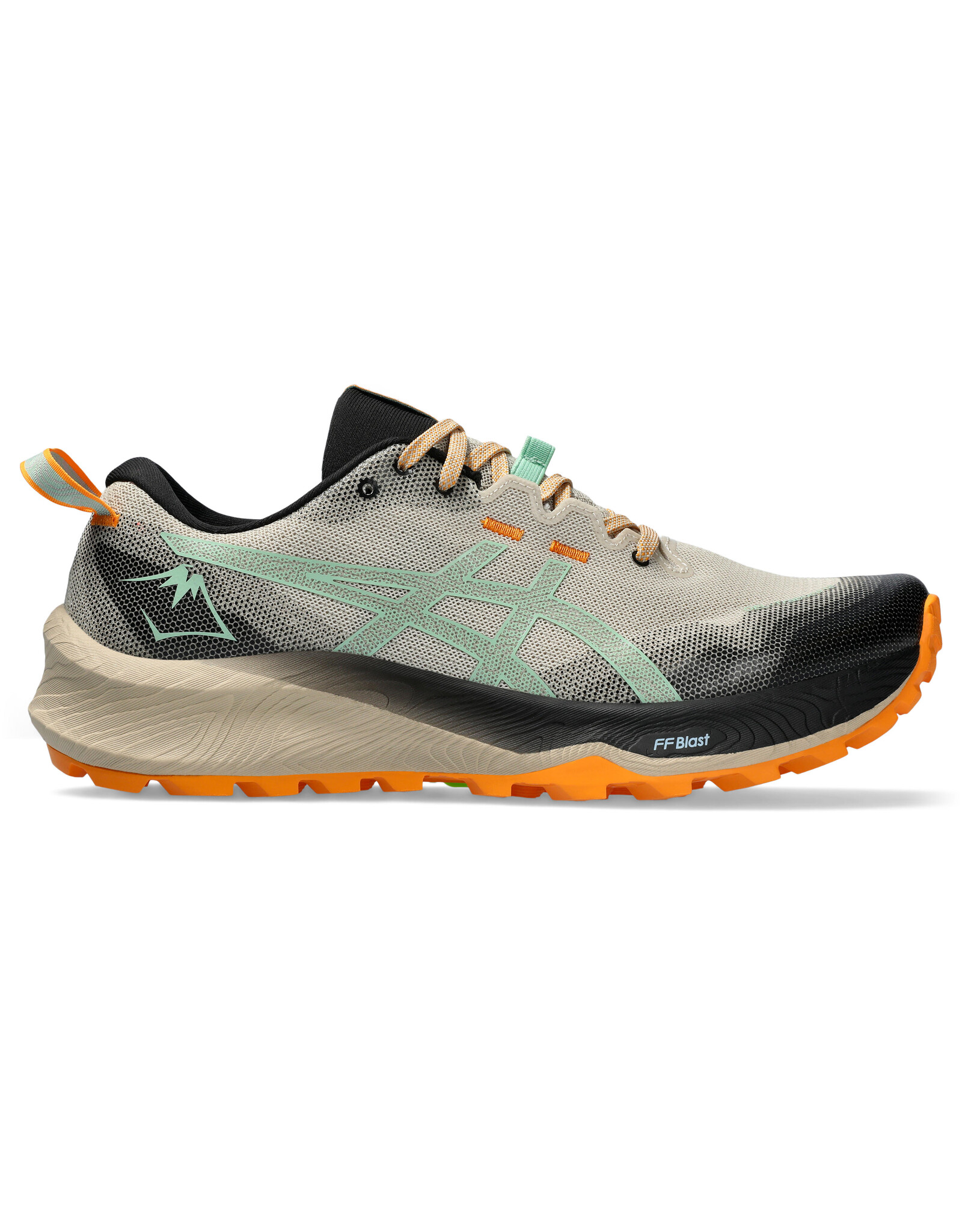 Asics GEL-Trabuco 12-Heren-FEATHER GREY/DARK MINT