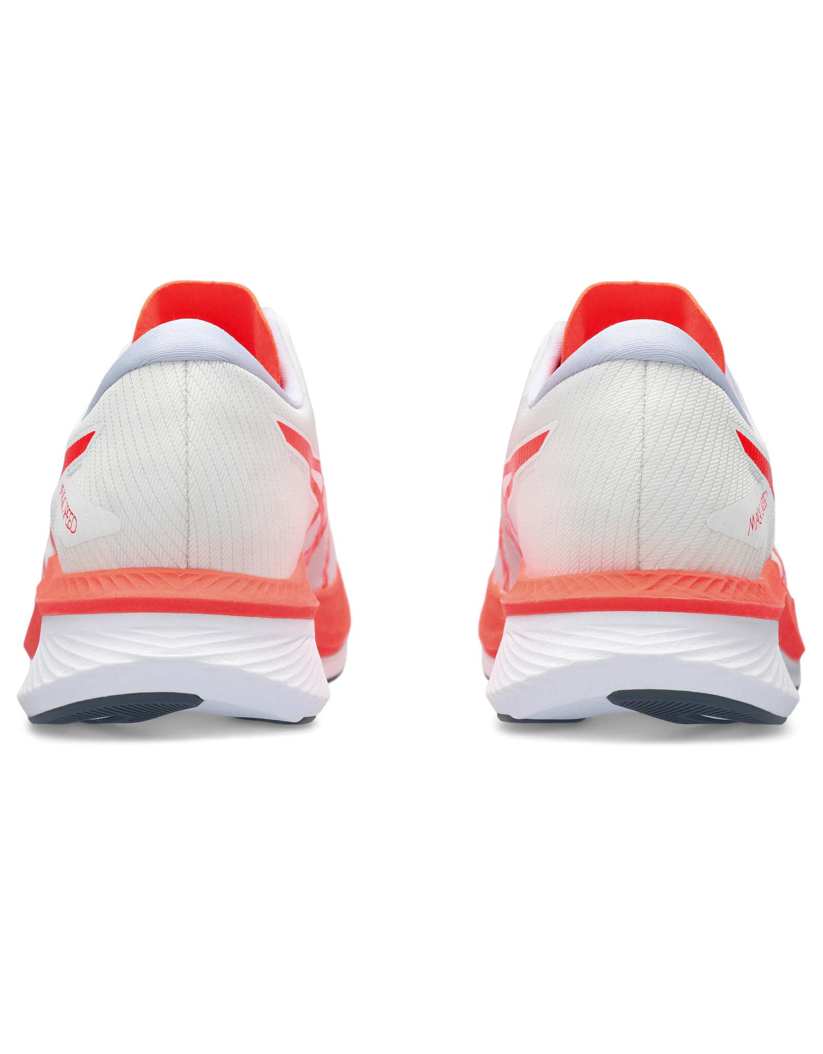 Asics MAGIC SPEED 3-Heren-WHITE/SUNRISE RED