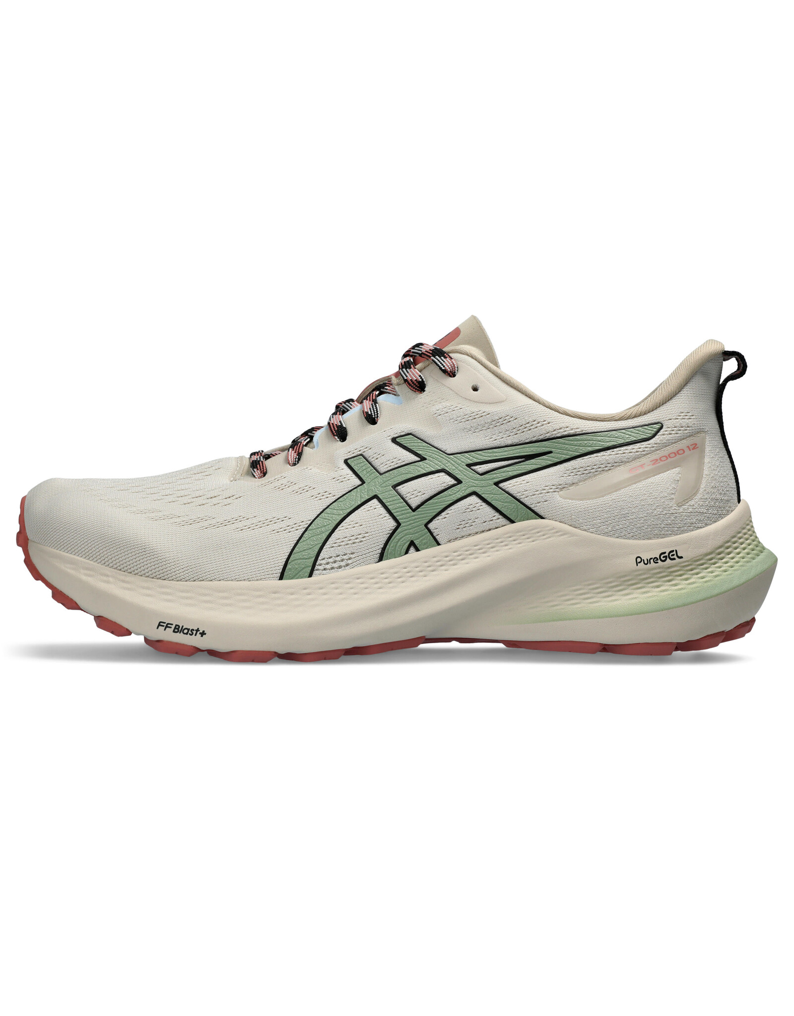 Asics GT-2000 12 TR-Dames-NATURE BATHING/ROSE ROUGE