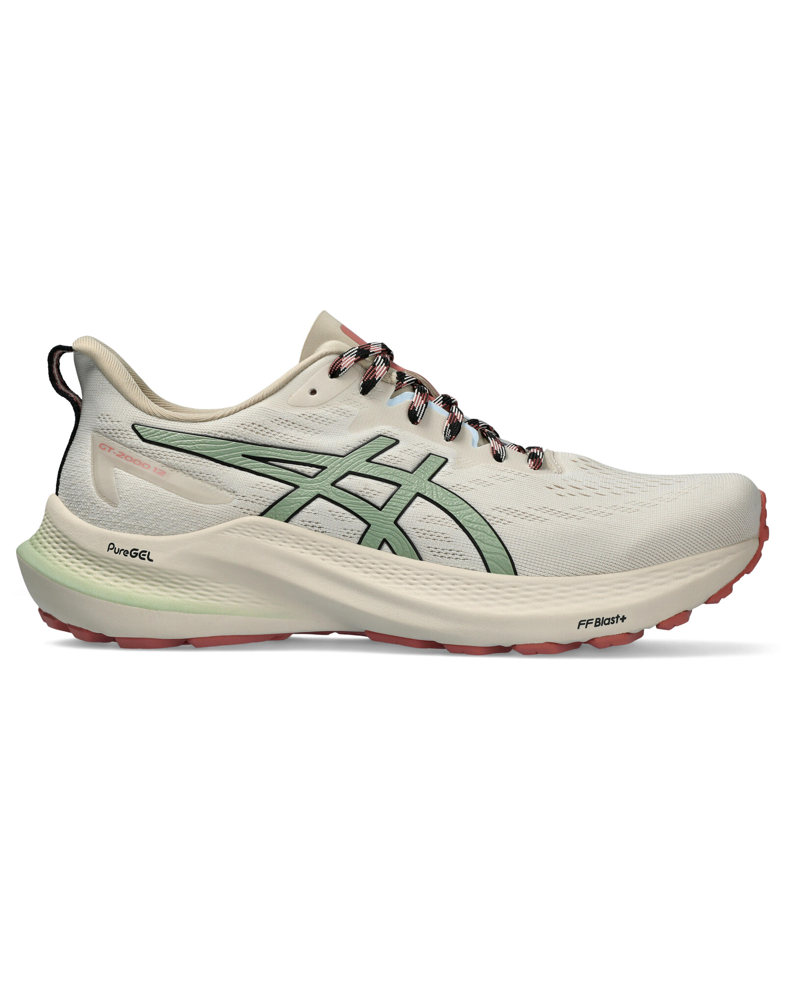 Asics GT-2000 12 TR-Dames-NATURE BATHING/ROSE ROUGE