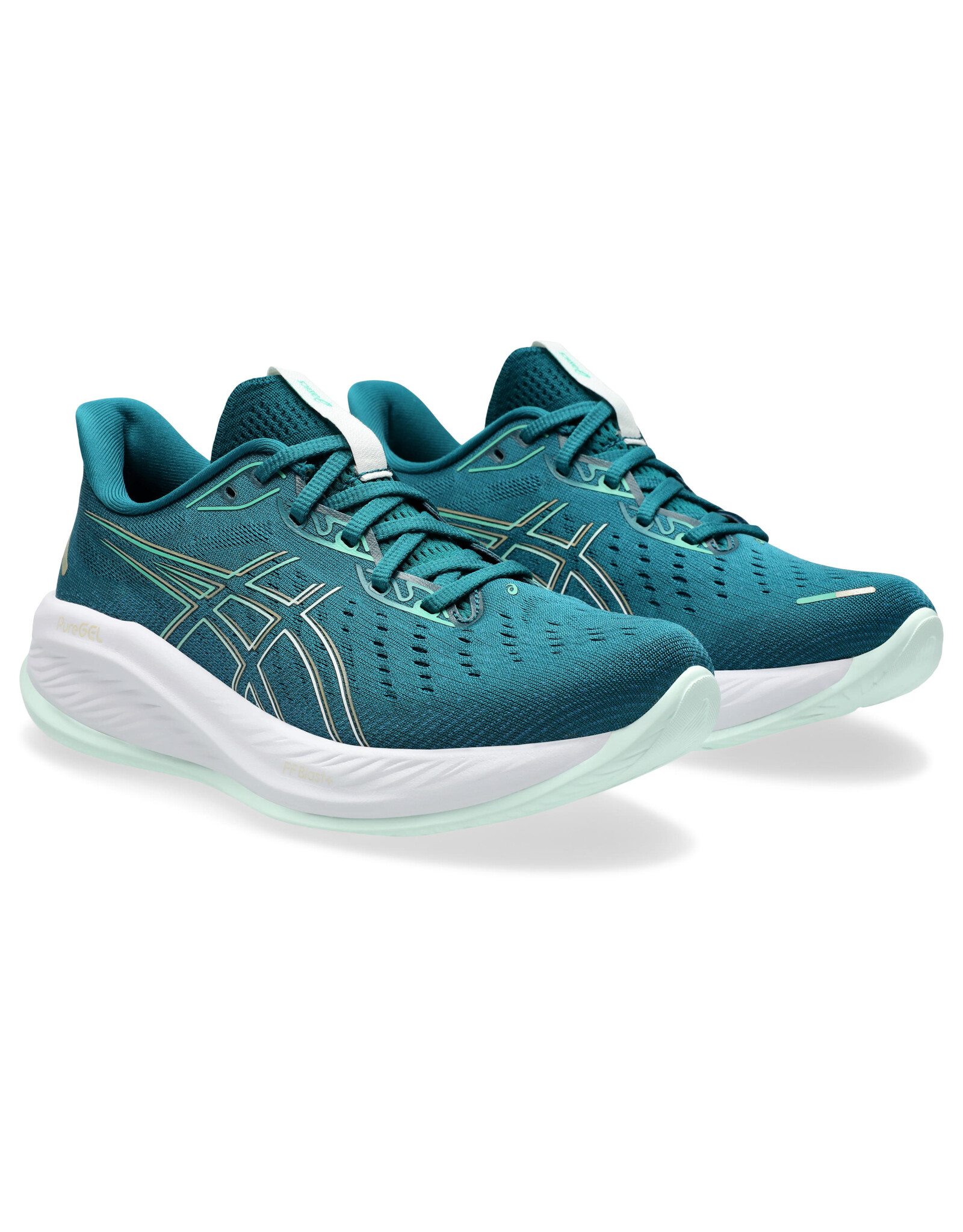 Asics GEL-CUMULUS 26-Dames-RICH TEAL/PALE MINT