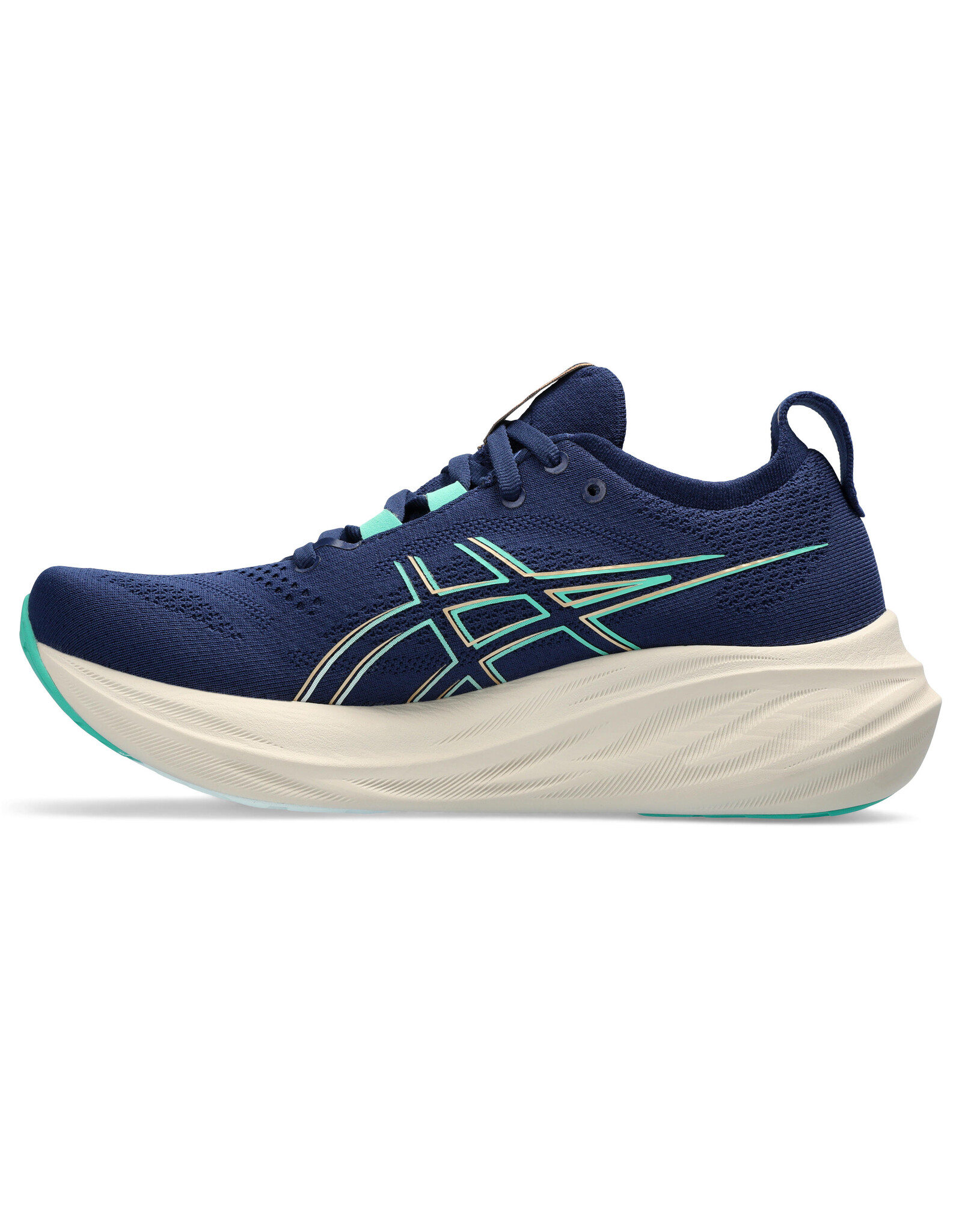 Asics GEL-NIMBUS 26-Dames-BLUE EXPANSE/AURORA GREEN