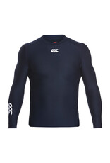 Canterburry Thermoreg Long Sleeve Top Sr-BLACK