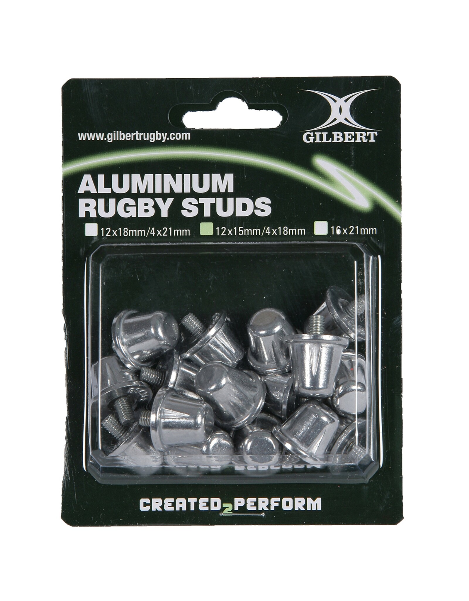 Gilbert STUDS ALUMINIUM 18MM (100) Prijs per Stuk