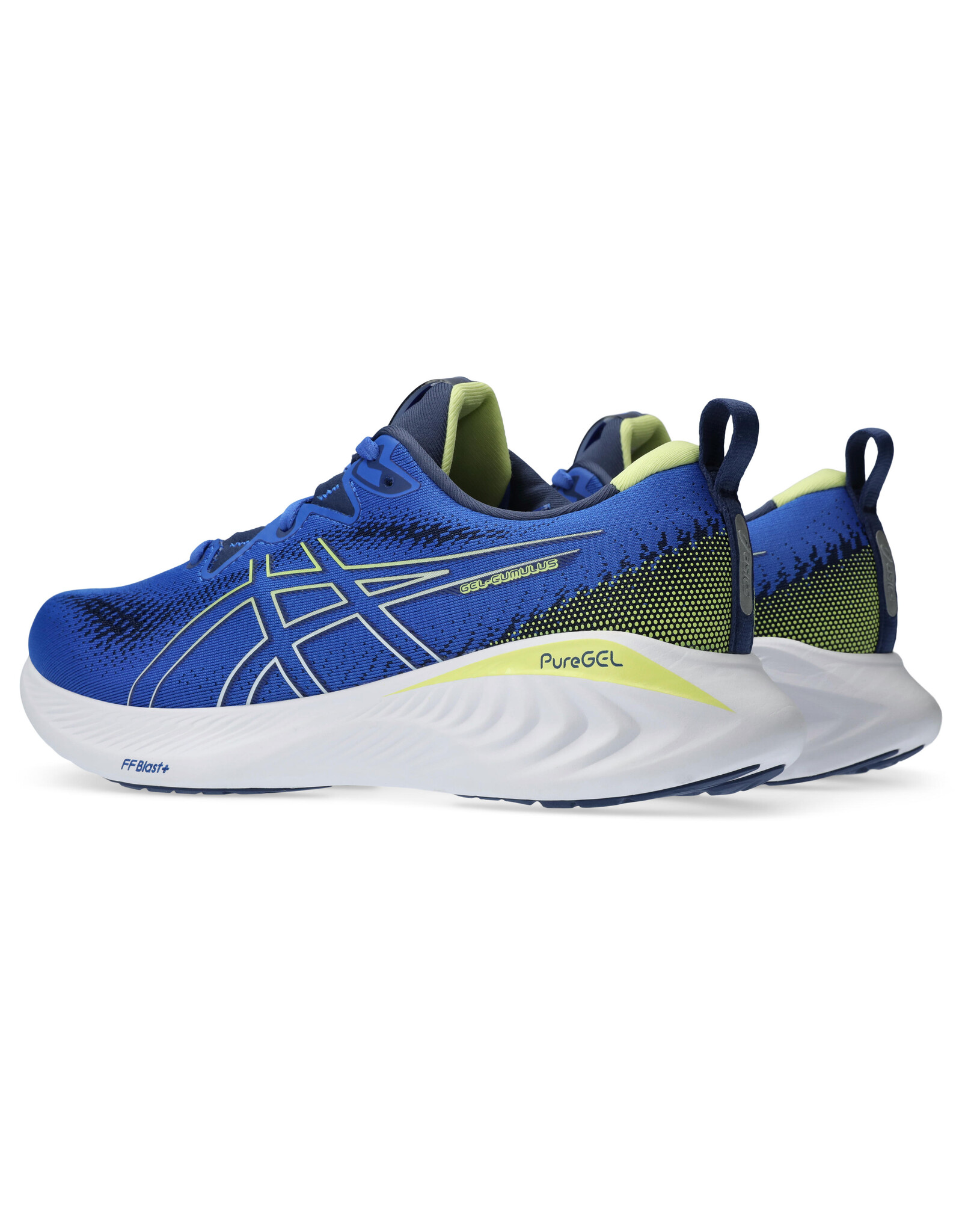 Asics GEL-CUMULUS 25-Heren-ILLUSION BLUE/GLOW YELLOW