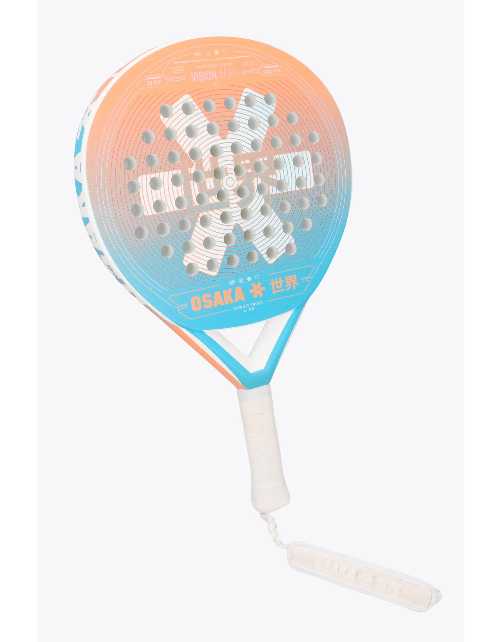 Osaka VISION AERO RACKET - CONTROL-ORANGE-BLUE