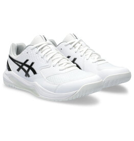 Asics GEL-DEDICATE 8-Heren-WHITE/BLACK