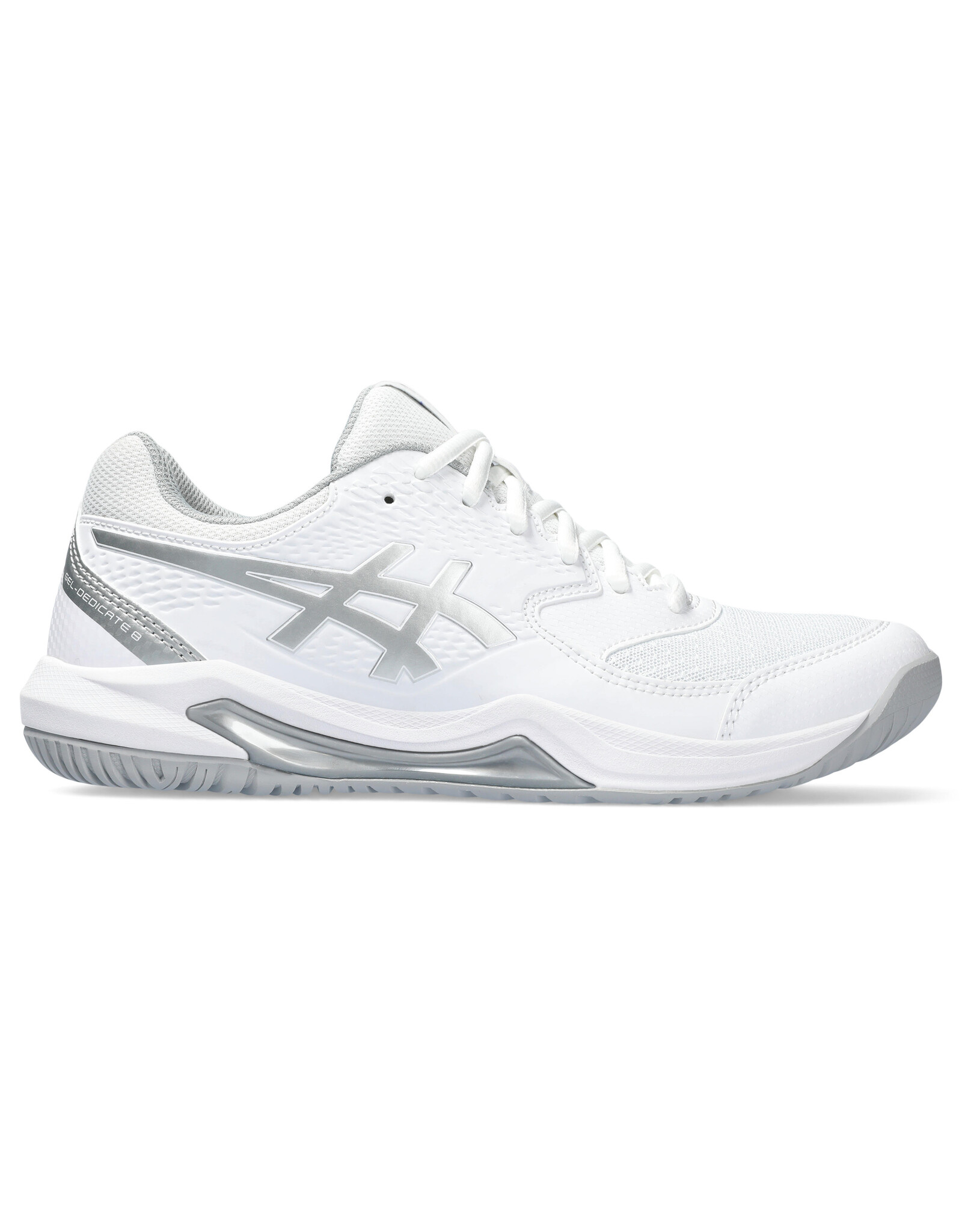 Asics GEL-DEDICATE 8-Dames-WHITE/PURE SILVER