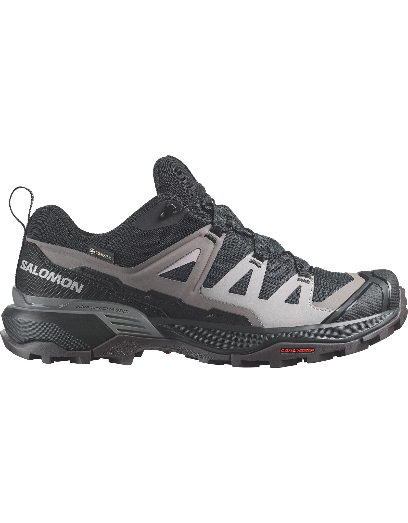 Salomon X ULTRA 360 GTX-Dames-Black / Plum Kitten / Shale