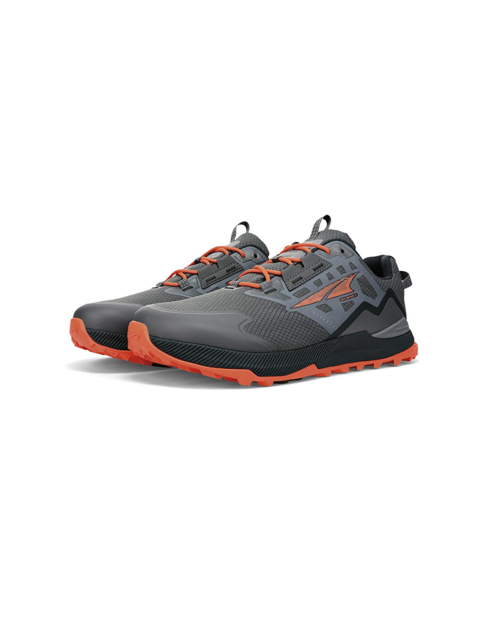 Altra M LONE PEAK LOW ALL-WTHR 2-Heren-GRAY/ORANGE