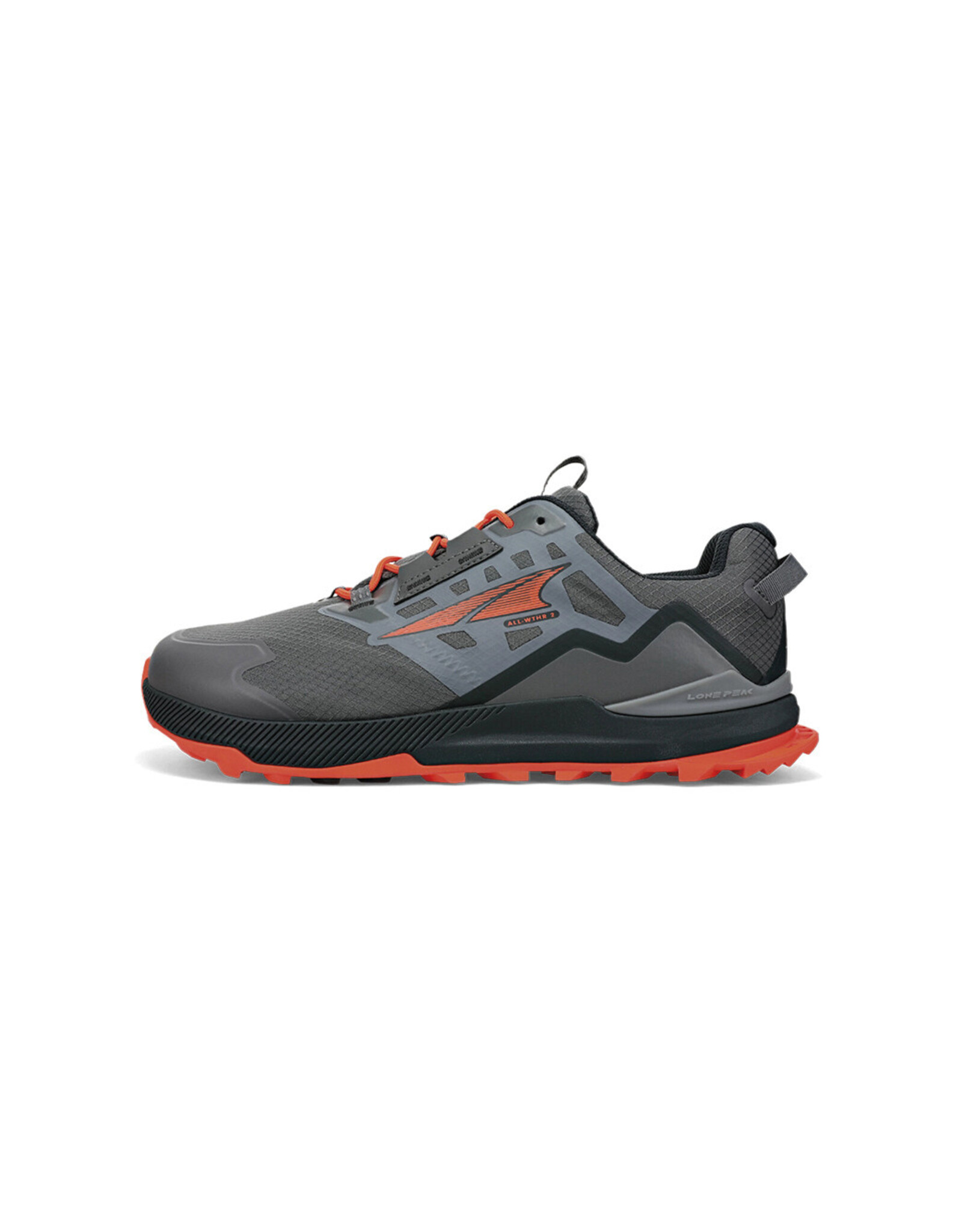 Altra M LONE PEAK LOW ALL-WTHR 2-Heren-GRAY/ORANGE