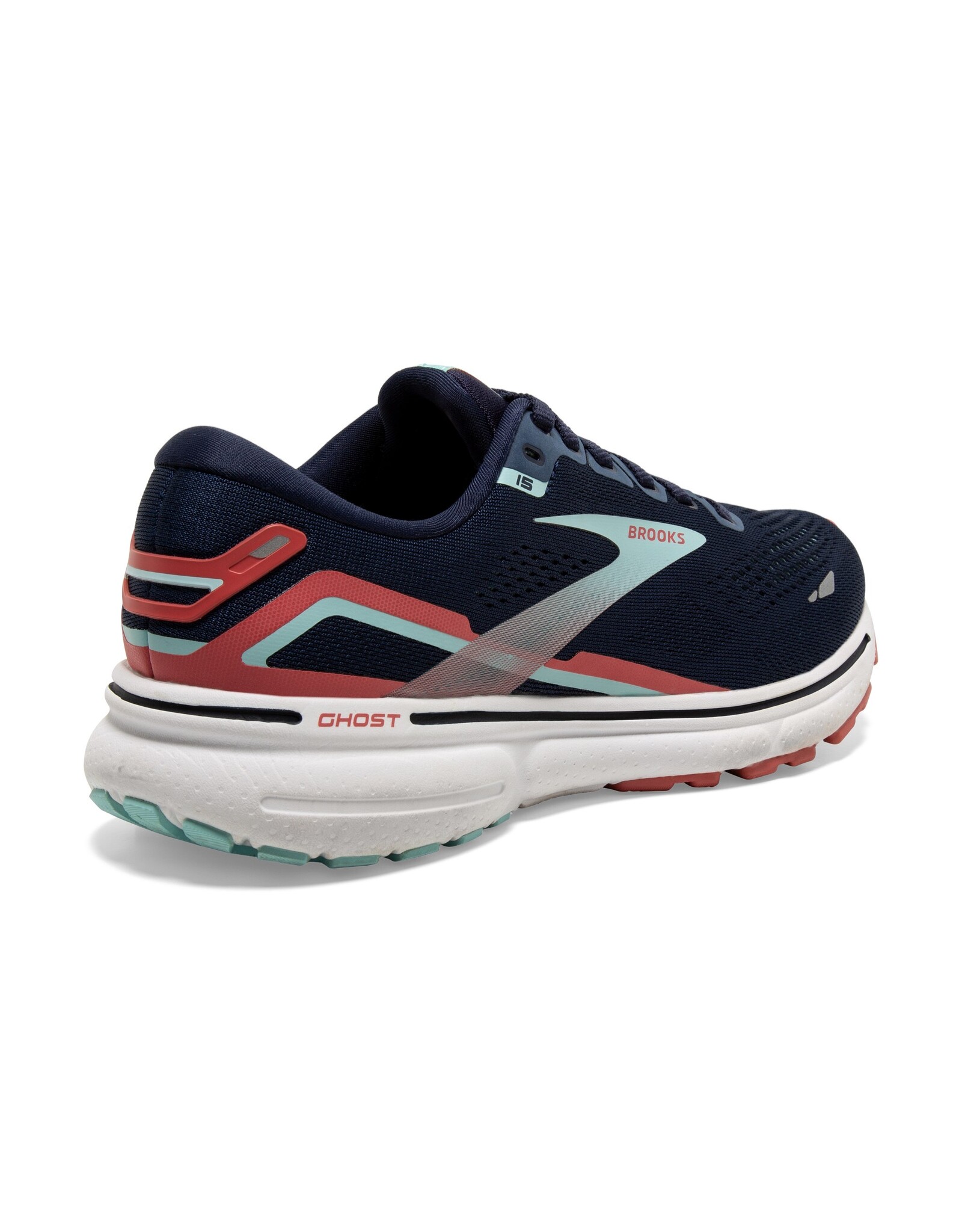 Brooks Ghost 15-Dames-Peacoat/Canal Blue/Rose