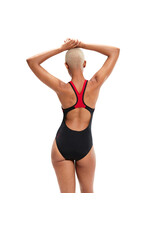 Speedo ECO+ PLASTISOL LANEBACK BLA/RED