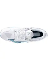 Mizuno SHOE WAVE MOMENTUM-Heren-White/Sailor Blue/Silver