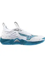 Mizuno SHOE WAVE MOMENTUM-Heren-White/Sailor Blue/Silver