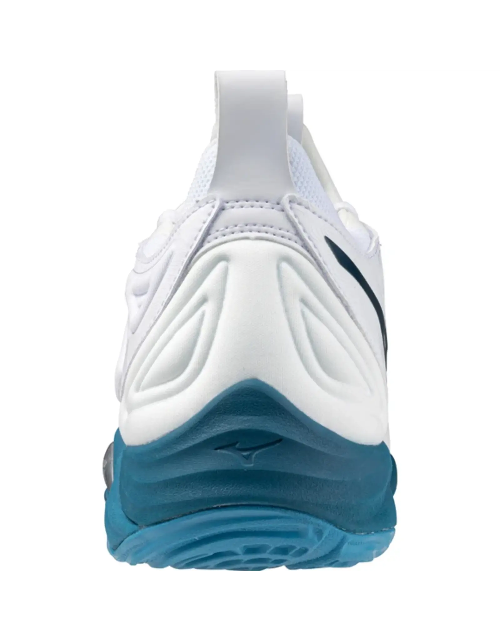 Mizuno SHOE WAVE MOMENTUM-Heren-White/Sailor Blue/Silver