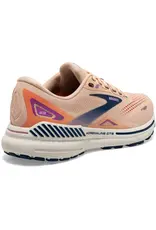 Brooks Adrenaline GTS 23-Dames-Apricot/Estate Blue/Orchid