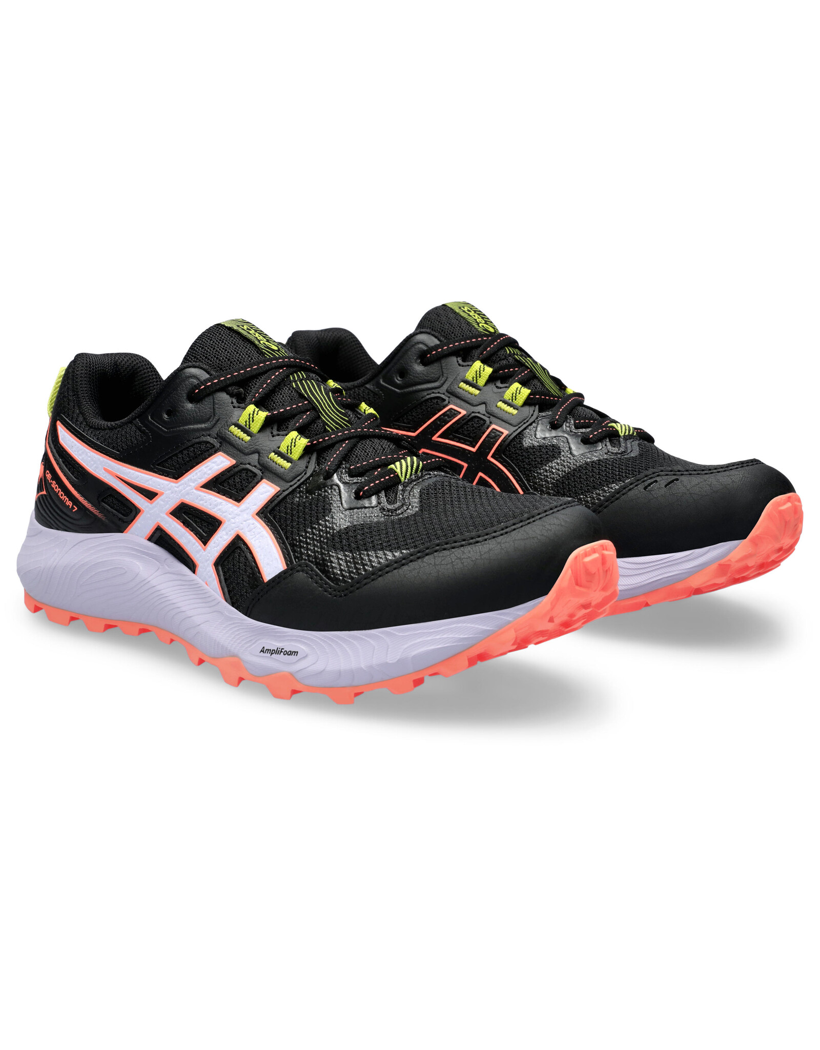 Asics GEL-SONOMA 7-Dames-BLACK/FADED ASH ROCK