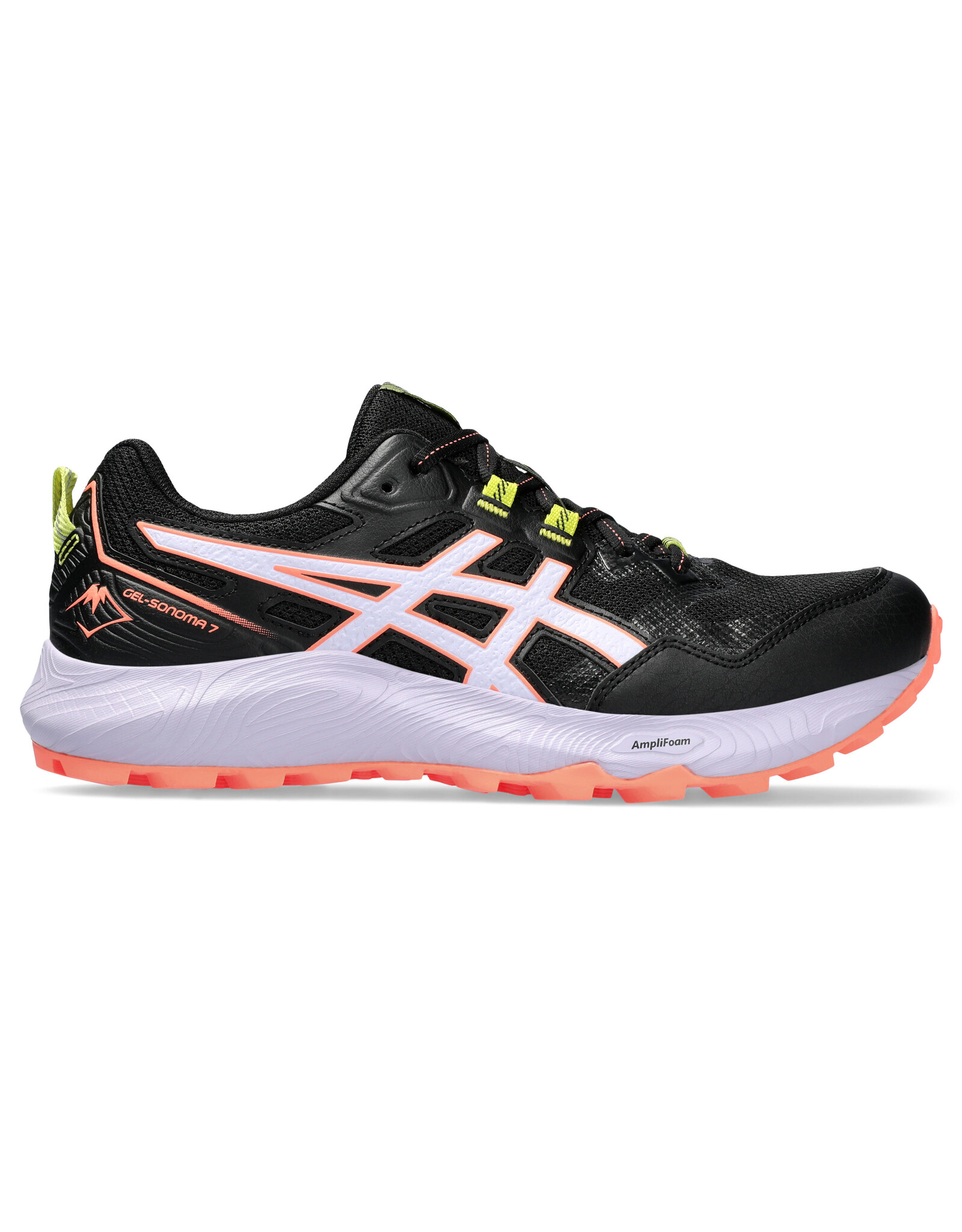 Asics GEL-SONOMA 7-Dames-BLACK/FADED ASH ROCK