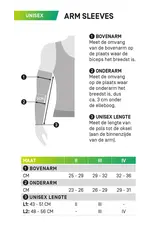 Cep arm sleeves 321 L1 black/grey