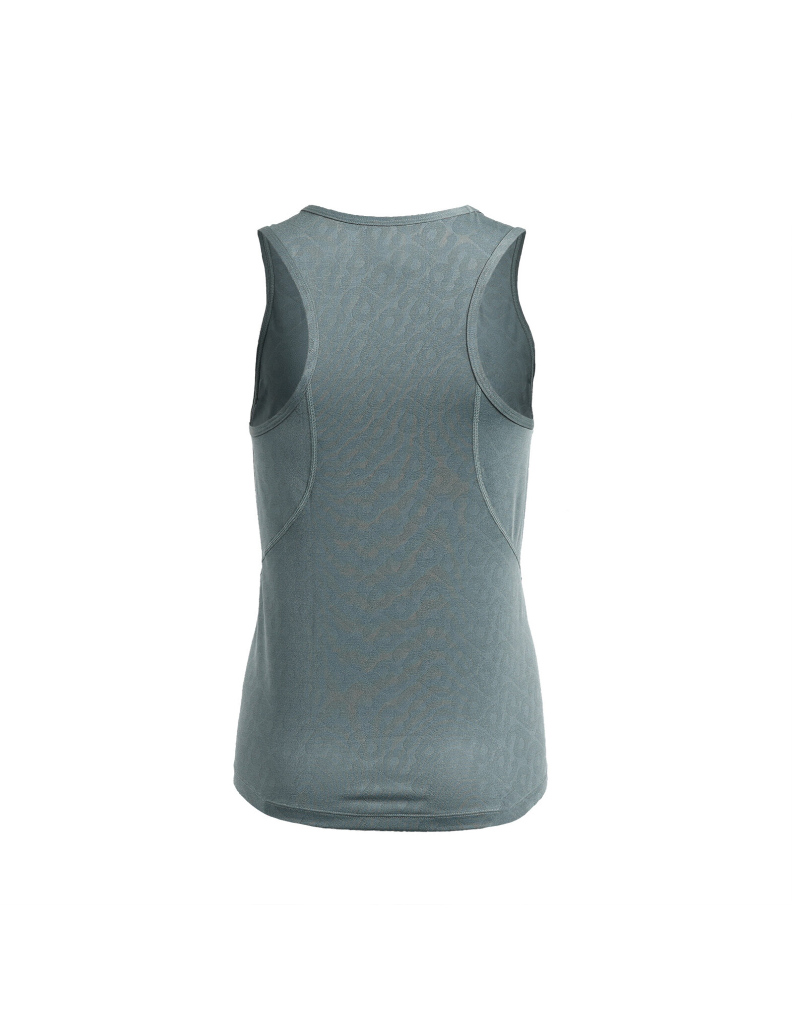 The Indian Maharadja Kadiri Women Jacquard Type Tank-Sage