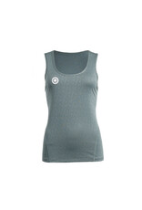 The Indian Maharadja Kadiri Women Jacquard Type Tank-Sage