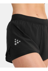 Craft PRO HYPERVENT SPLIT SHORTS 2 W-Dames-Black