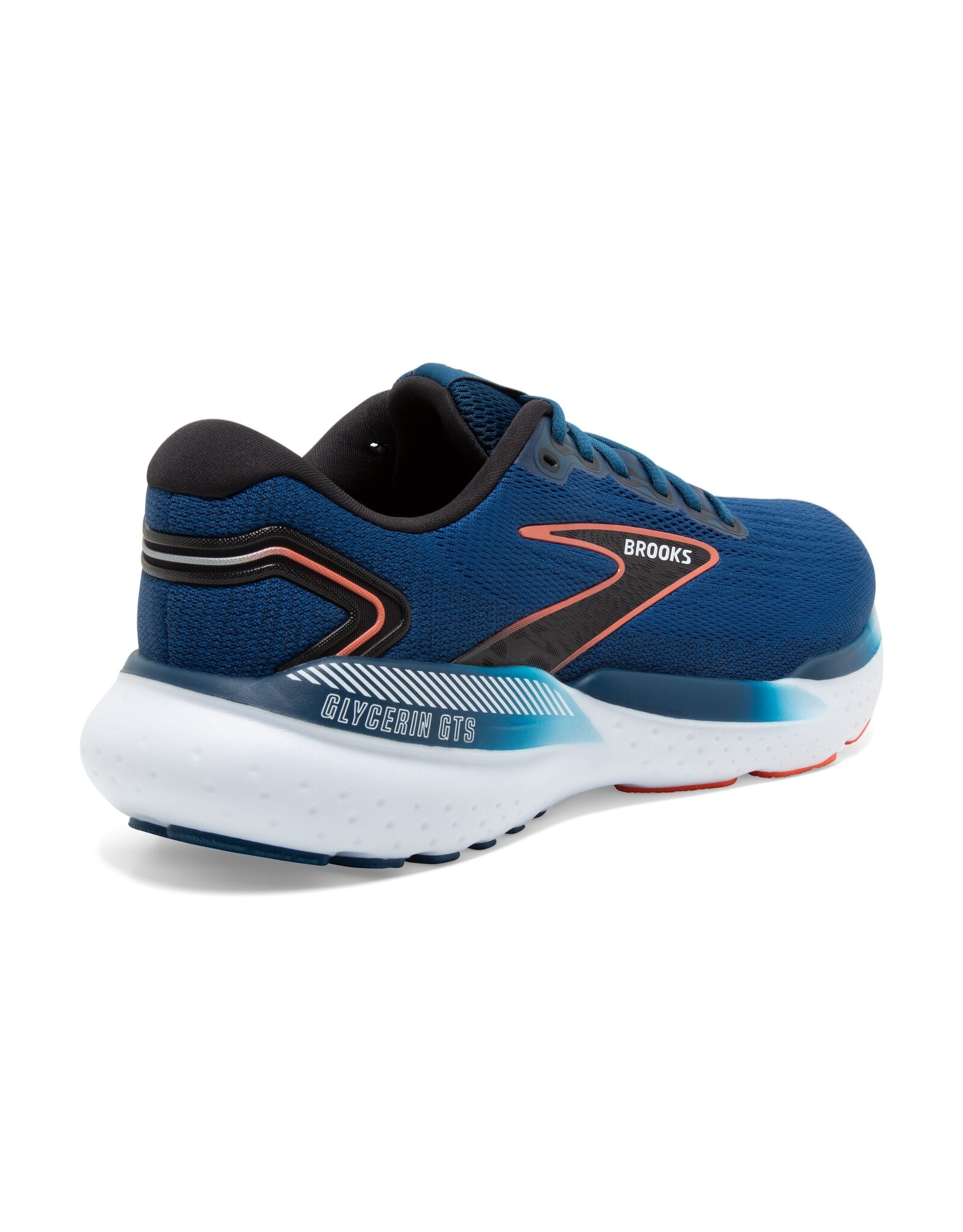 Brooks Glycerin GTS 21-Heren-Blue Opal/Black/Nasturtium