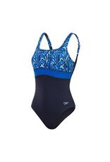 Speedo ECO CONTECLIPSE PRNT SHAP 1P NAV/BLU