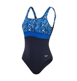 Speedo ECO CONTECLIPSE PRNT SHAP 1P NAV/BLU