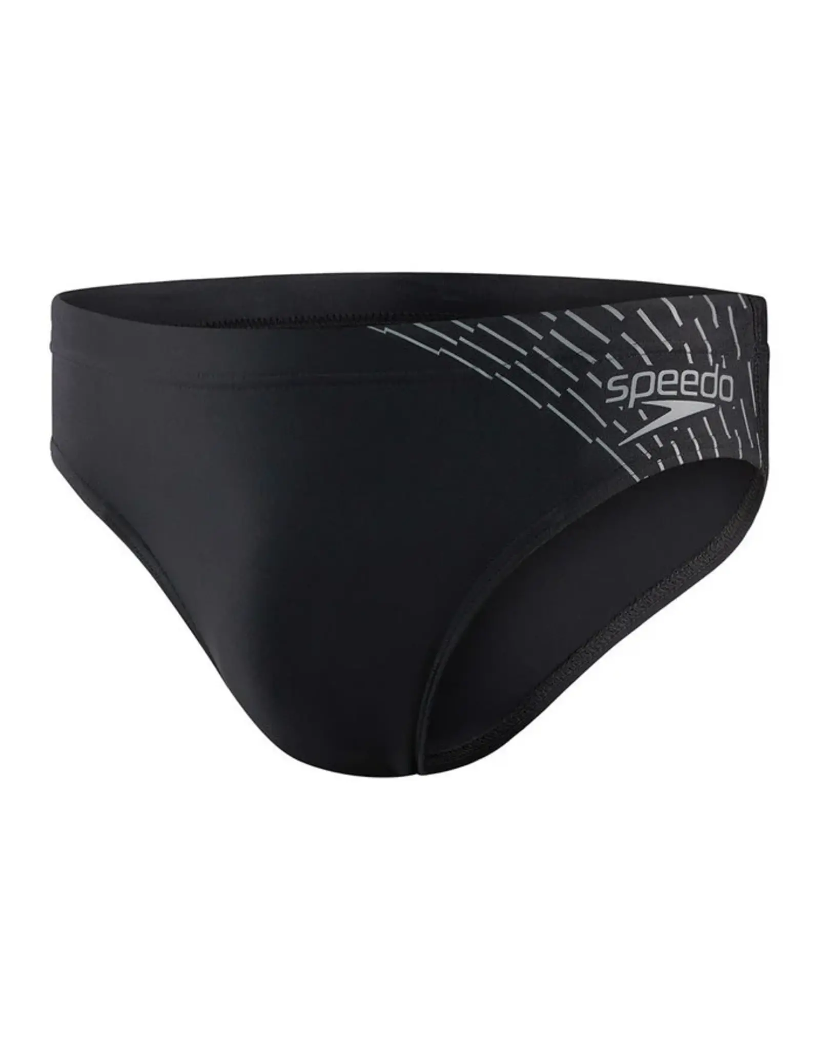 Speedo ECO MEDLEY LOGO 7CM BRIEF BLA/GRE