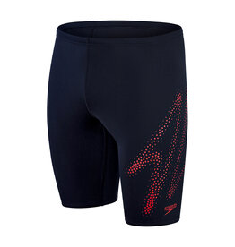 Speedo ECO+ MEDLEY LOGO JAM NAV/RED