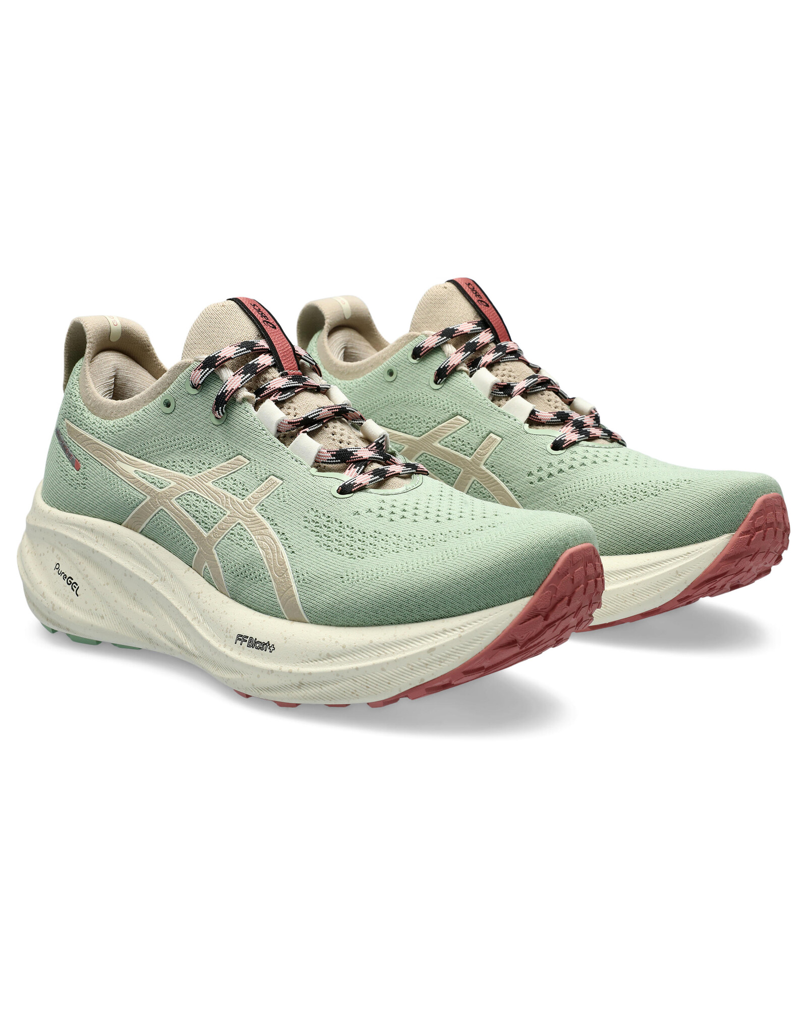 Asics GEL-NIMBUS 26 TR-Dames-NATURE BATHING/ROSE ROUGUE