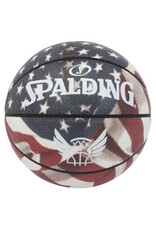 Spalding Trend Stars Stripes Sz7 Rubber Basketball