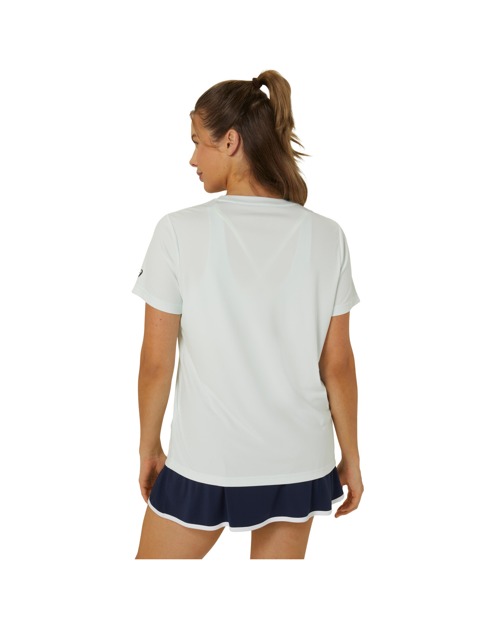 Asics WOMEN COURT GRAPHIC TEE-Dames-PALE MINT